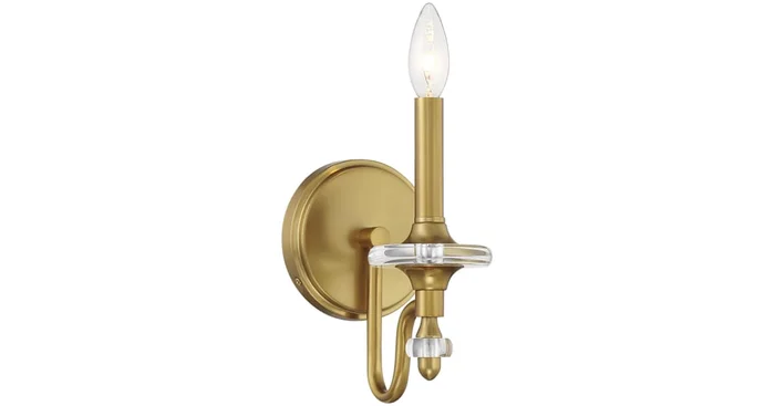 Savoy House Champlain 9″ Tall Bathroom Sconce