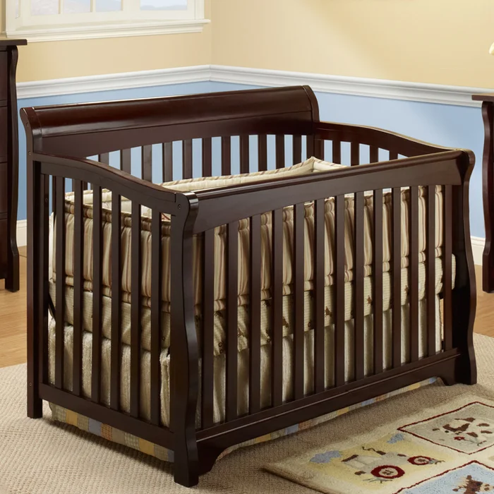 SB2 Florence 4 in 1 Convertible Crib in Espresso