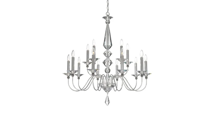 Schonbek Jasmine 15 Light 36″ Wide Crystal Chandelier