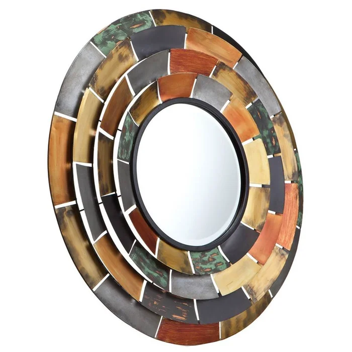 SEI Baroda Round Decorative Mirror