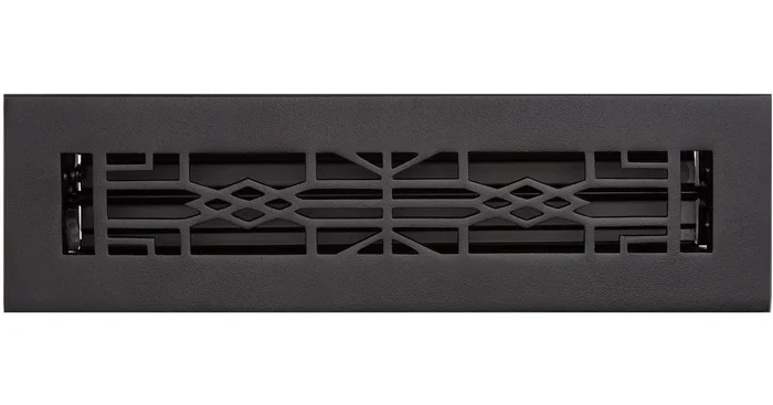 Signature Hardware Milnor Cast Iron Floor or Wall Register – 2-1/4″ x 12″