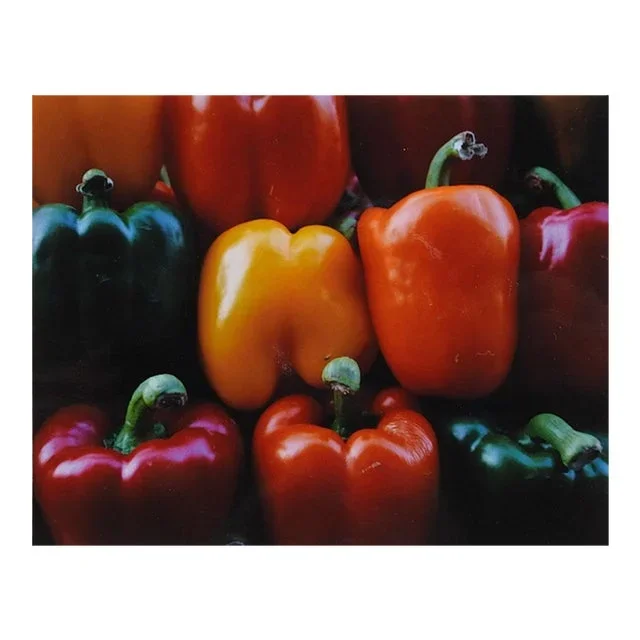 Small Late 20th Century Colorful Peppers Photograph