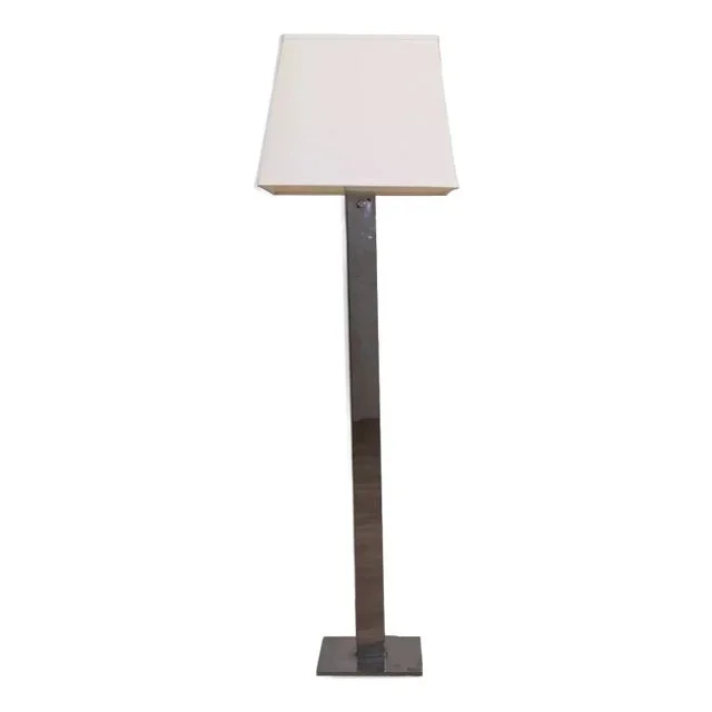 Sonneman Chrome Floor Lamp Post Modern Three Settings