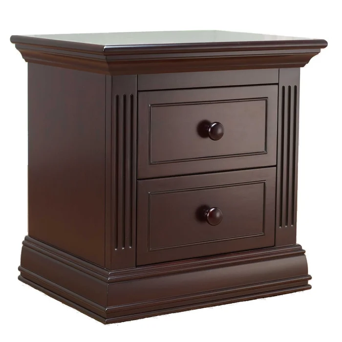 Sorelle Providence Nightstand in Dark Espresso