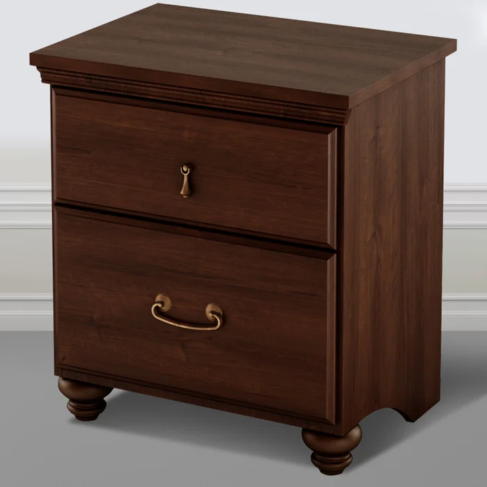 SouthShore Noble Night Stand in Sumptuous Cherry