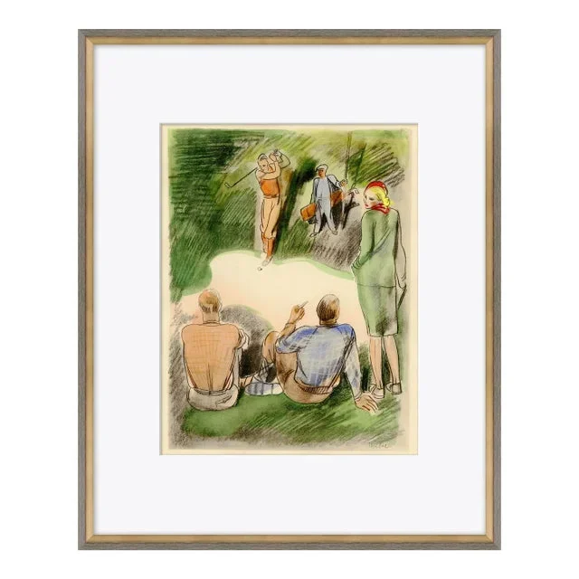 Sports & Activities: Golf, Framed Art Print