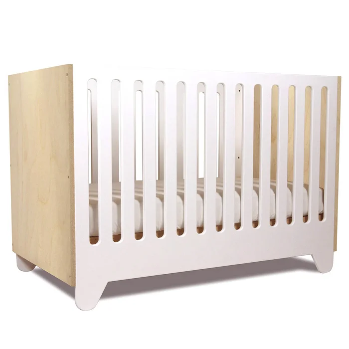 Spot On Square Hiya 3 in 1 Convertible Crib in Birch