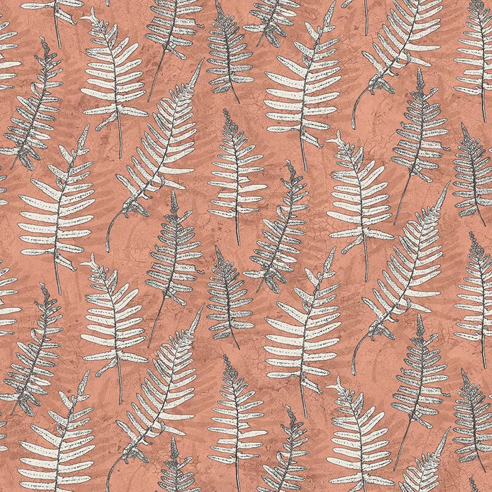 Stensöta Wallpaper – Terracotta