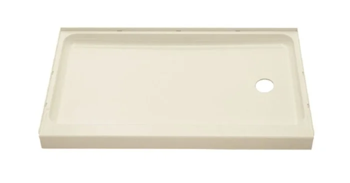 Sterling 60″ x 30″ Shower Base with Single Threshold and Right Drain
