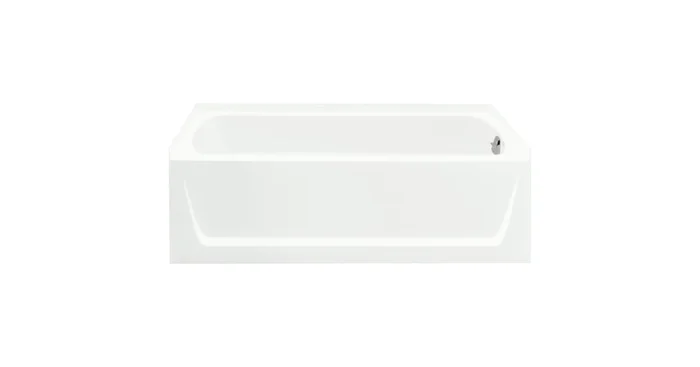 Sterling Ensemble 60″ Three Wall Alcove Soaking Tub with Right Drain