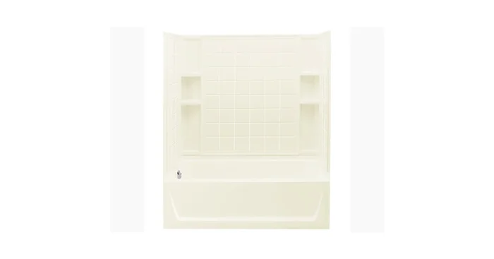 Sterling Ensemble, Series 7112, 60″ x 32″ x 74″ Tile Bath/Shower – Left-hand Drain
