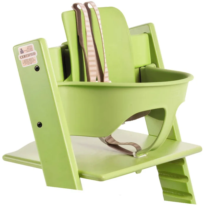 Stokke Tripp Trapp High Chair Baby Set in Green