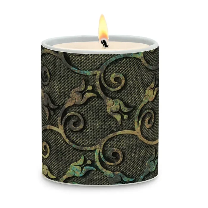 SUBLIMART: Tiles – Porcelain Soy Wax Candle (Design #TIL08)