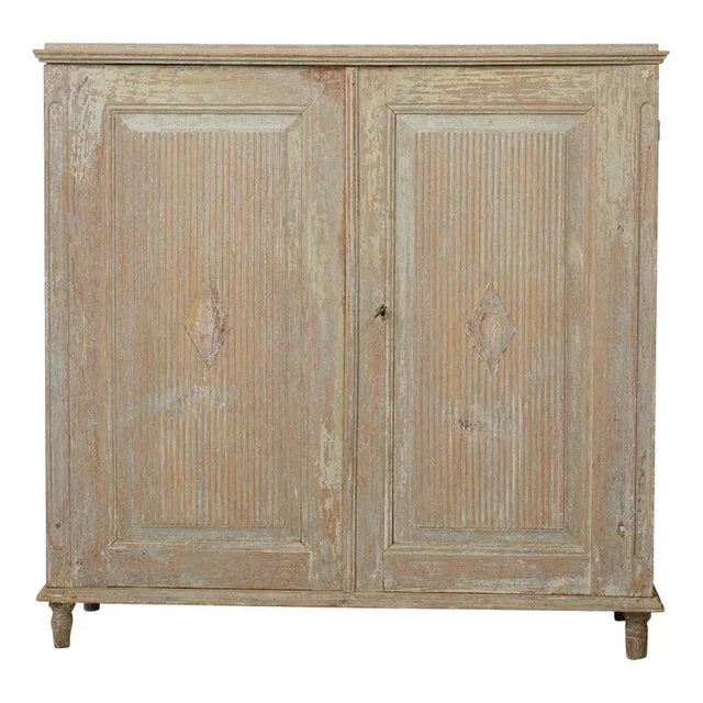 Swedish Gustavian Sideboard in Pine