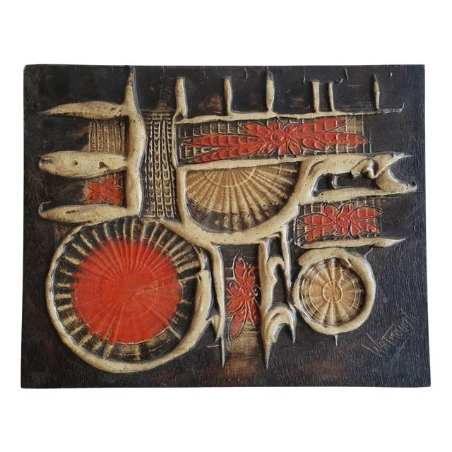 Sylvia Watmough, Troika Style Composition, 1970, Mixed Media on Panel