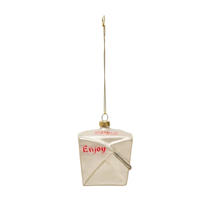 Take Out Box “Enjoy” Ornament