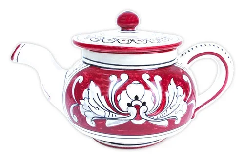 Teapot 6.3 Inches ‘600 Fondo Rosso