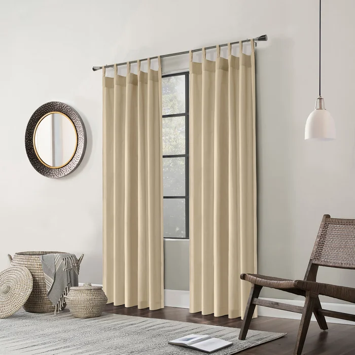 Thermalogic Weathermate Topsions Curtain Pair each Panel 40 x 63 in Khaki