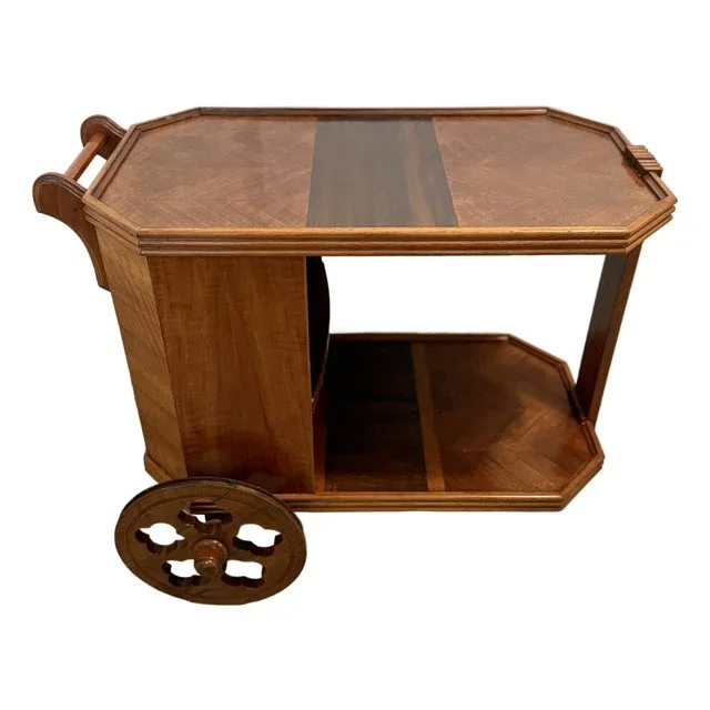 Three Tones 1930’s Art Deco Bar Cart