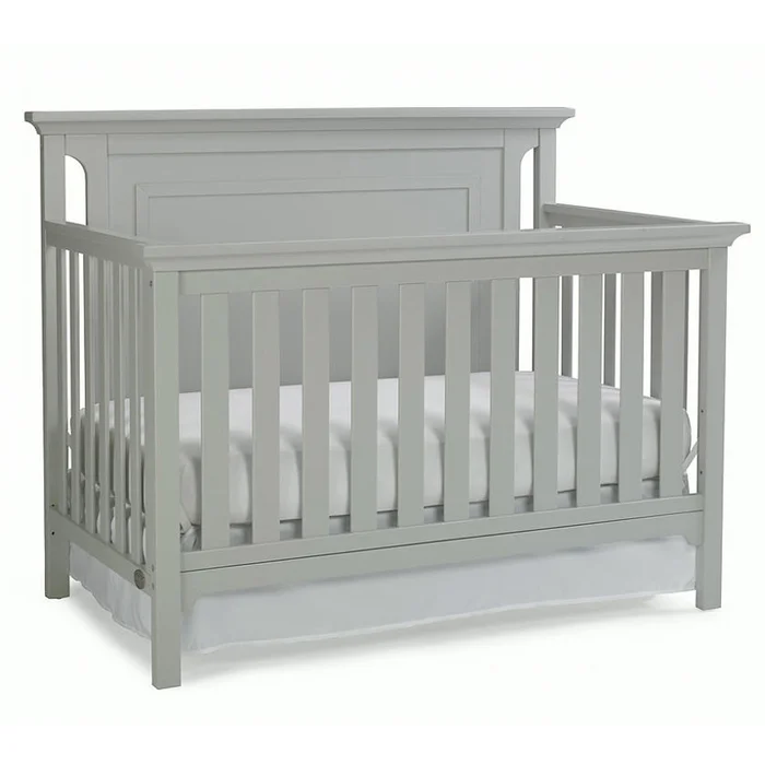 Ti Amo Carino Convertible Crib in Misty Gray