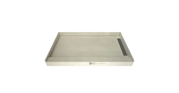 Tile Redi WonderFall Trench 32″ x 60″ Rectangular Shower Base with Single Threshold and Right Drain