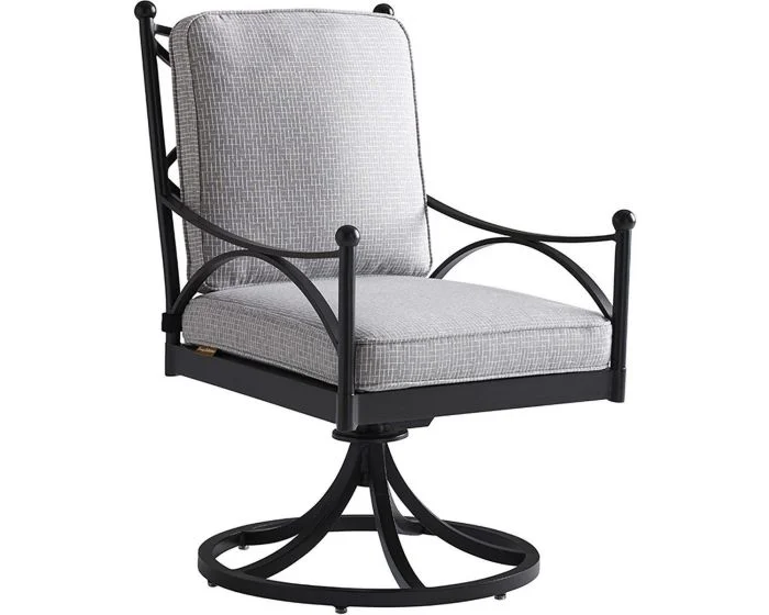 Tommy Bahama Outdoor Pavlova Swivel Rocker Dining Chair – 7185-71 Grade D (Promo)