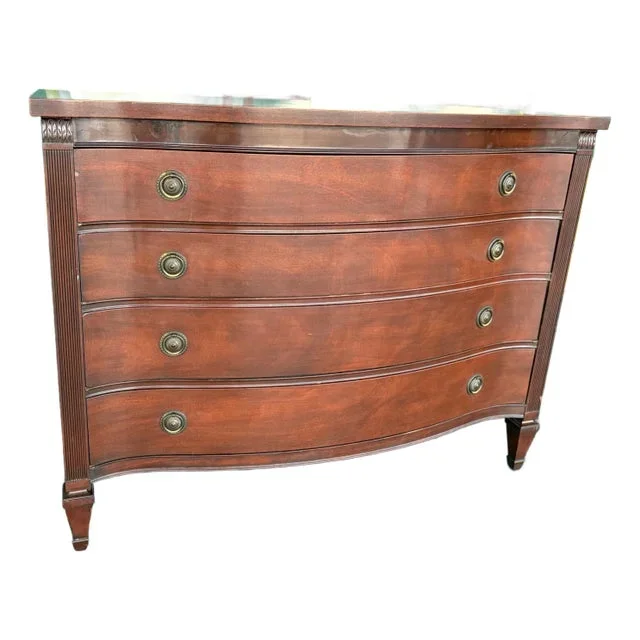 Traditional Drexel Bowfront Chest