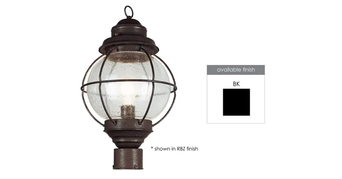 Trans Globe Lighting Modern Single Light Up Lighting Medium Outdoor Post Light from the Outdoor Collection