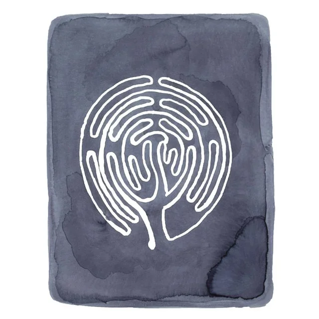 Tree of Life Labyrinth, Limited Edition Print