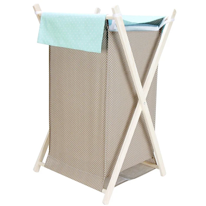 Trend Lab Cocoa Mint Hamper Set