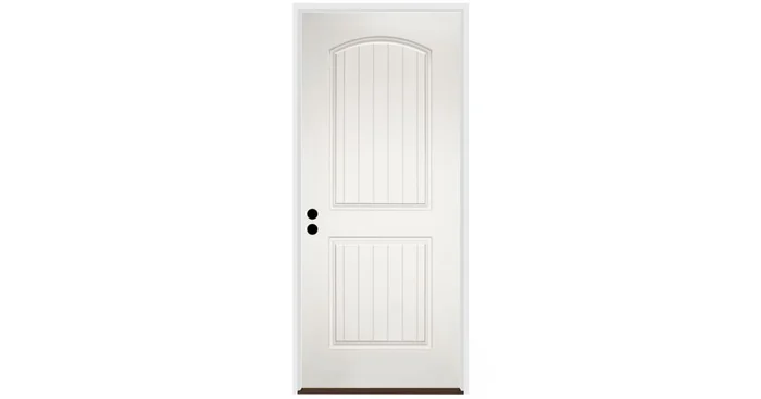 Trimlite Cottage 2 Panel 32″ by 80″ Right Handed Pre-Hung Exterior Entry Door with 4-9/16″ Door Jamb