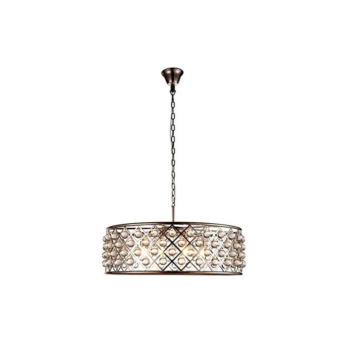 Urban Classic Madison 8 light polished Nickel Chandelier Clear Royal Cut Crystal – Finish:Polished Nickel – Finish:Polished Nickel – Finish:Polished Nickel – Finish:Polished Nickel – Finish:Polished Nickel