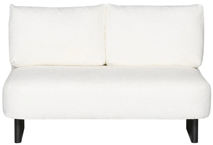 Vanguard Furniture – Lola Stocked Armless Loveseat – Itilia Ivory – T1V166-ALS