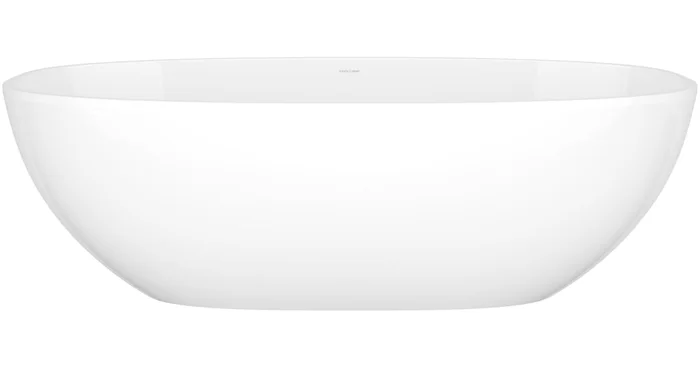 Victoria and Albert Barcelona 67″ Free Standing Volcanic Limestone Soaking Tub with Center Drain