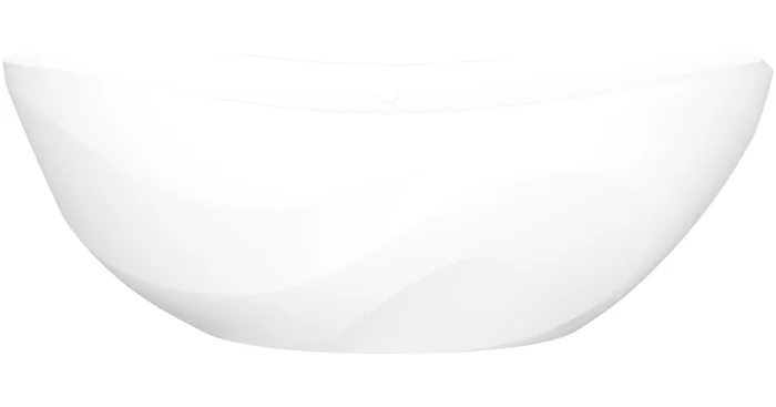 Victoria and Albert Seros 65″ Free Standing Natural Stone Soaking Tub with Center Drain and Overflow