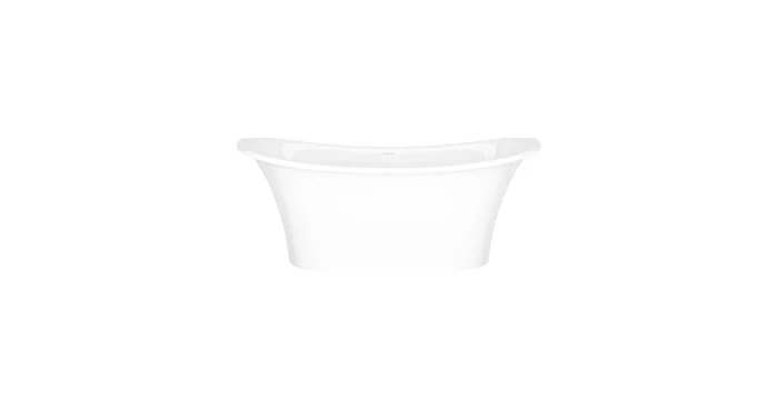 Victoria and Albert Toulouse 65″ Free Standing Natural Stone Soaking Tub with Center Drain