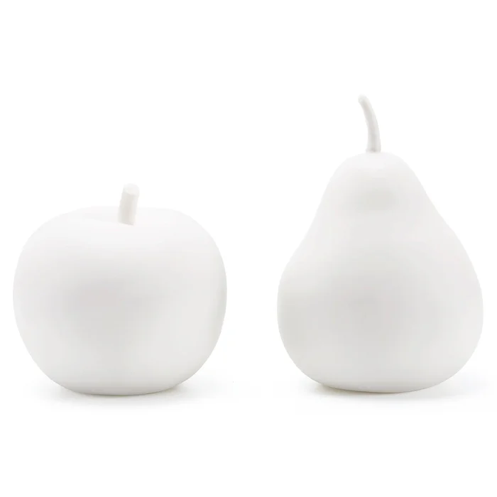 Villa & House Apple & Pear Porcelains – Set of 2