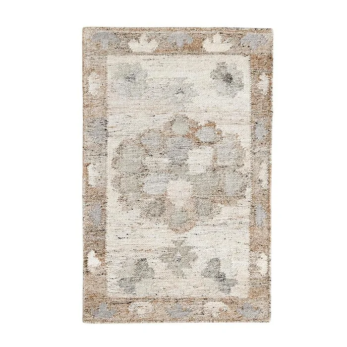 Villa by Classic Home – Ardeth 2×3 Handwoven Multi-Color Fabric Performance Rug – Multi-Color – 30132420