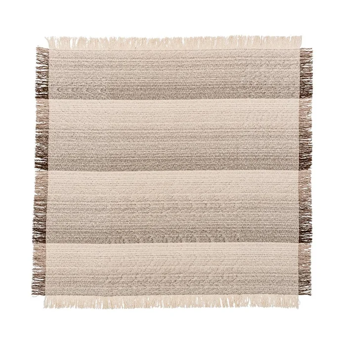 Villa by Classic Home – Beryl Cotton Fabric Queen Blanket – Brown – V310005