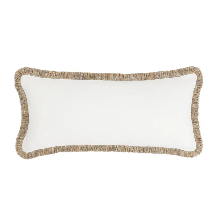 Villa by Classic Home – Cara 16×36 Linen Blend Fabric Throw Pillow – Ivory – V300051