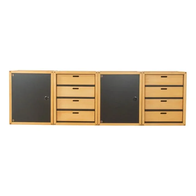 Vintage Chest of Drawers from Flötotto, Set of 4