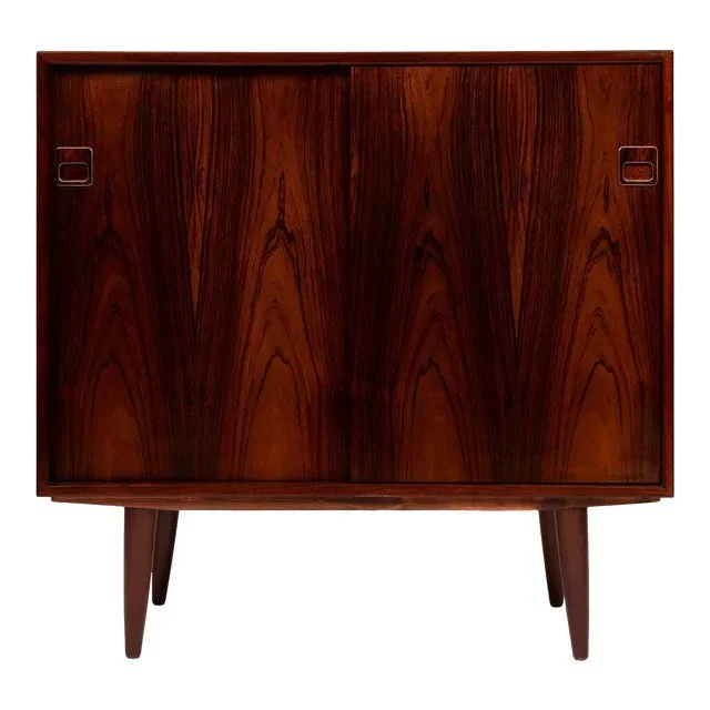 Vintage Danish Mid-Century Two-Door Credenza in Rosewood 1960s