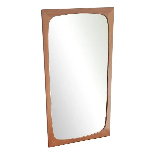 Vintage Danish Mirror, 1950s
