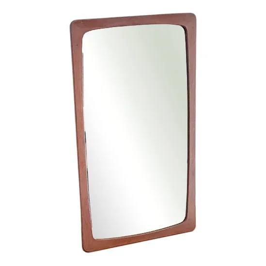 Vintage Danish Mirror, 1950s