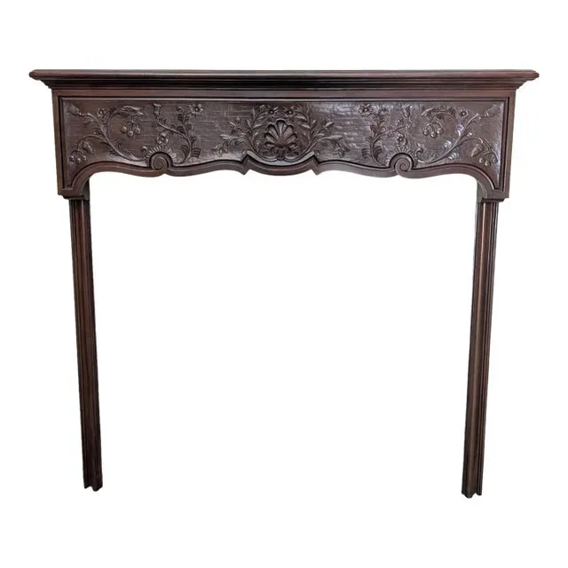Vintage Douglas Fir Fireplace Surround