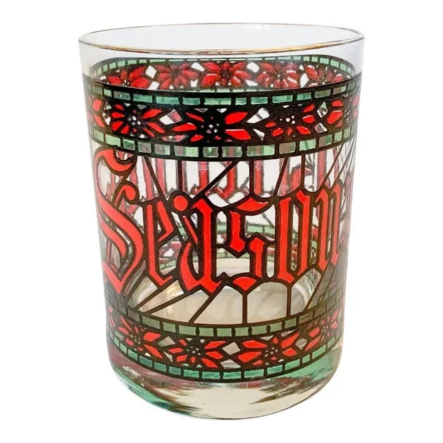 Vintage Houze Season’s Greetings Tumbler