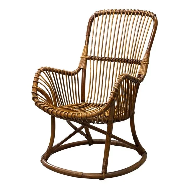 Vintage Wicker Chairs, 1960s