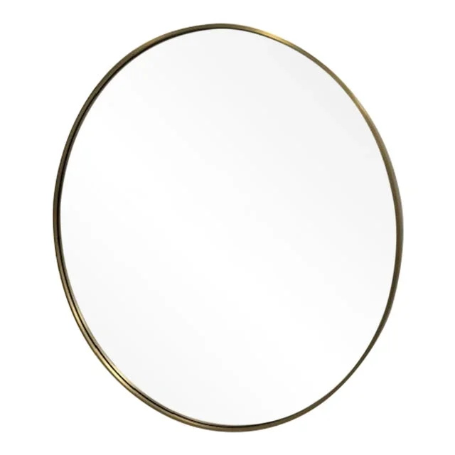 Visual Comfort Cadre Round Lighted Mirror