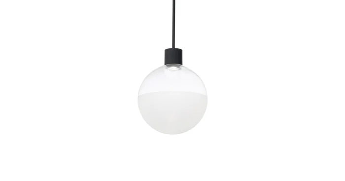 WAC Lighting Gaze 12″ Wide LED Pendant – 3000K