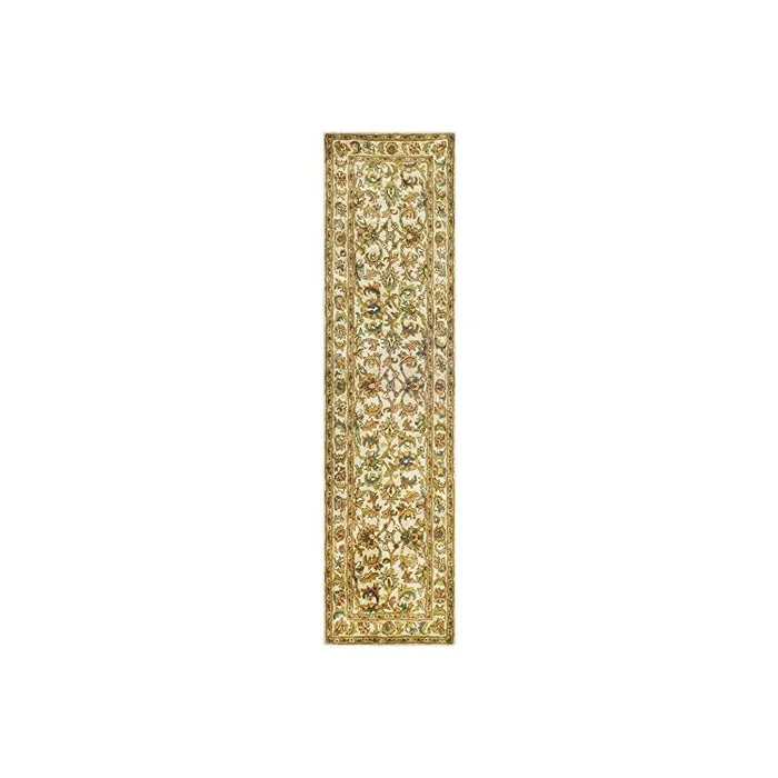 Wool Pile Traditional Rug Classic Ivory/Ivory Color 4×2’3 Size – Safavieh